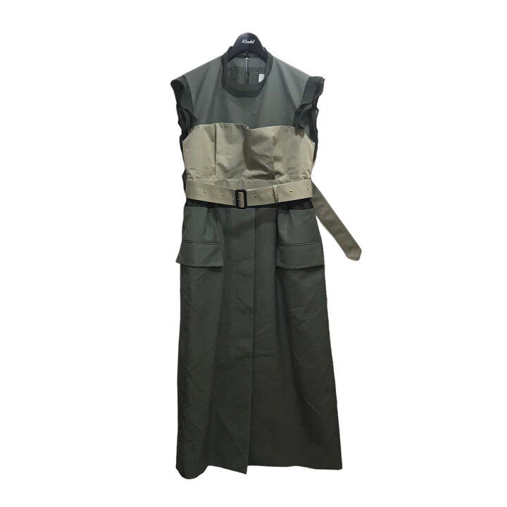 楽天市場】【中古】sacai 22SS｢Sutiting Mix Dress｣スーチングミックス  
