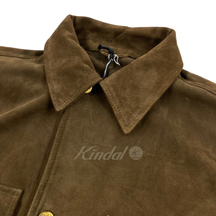 楽天市場】【中古】Cinquanta × BEAMS Fスエード シャツブルゾン  
