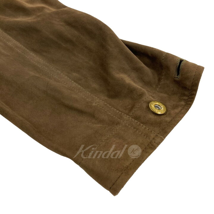 楽天市場】【中古】Cinquanta × BEAMS Fスエード シャツブルゾン  