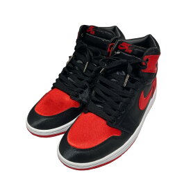 【中古】NIKE　WMNS AIR JORDAN 1 RETRO HIGH OG エアジョーダン1 ブラック×レッド サイズ：27．5cm 【060324】（ナイキ）