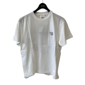 【中古】YU NAGABA × ポケモン for BEAMS　Battle Design T-shirt ホワイト サイズ：M 【070324】（ユナガバ x ポケモンカードゲーム フォー ビームス）