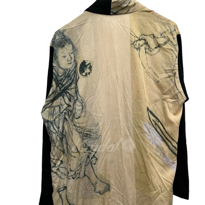 楽天市場】【中古】GROUND Y 「惺々暁斎下絵帖」日本武尊 カーディガン 