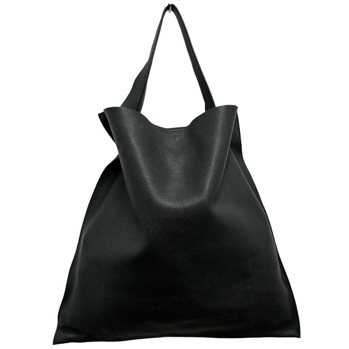 楽天市場】【中古】JIL SANDER レザートートバッグ ブラック 【060324  