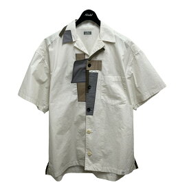 【中古】kolor／BEACON　22SSタイプライターコーティングシャツ オフホワイト サイズ：2 【060324】（カラービーコン）