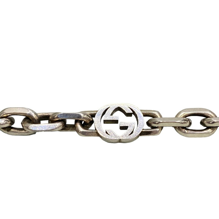 楽天市場】【中古】GUCCI インターロッキング チェーンネックレス 