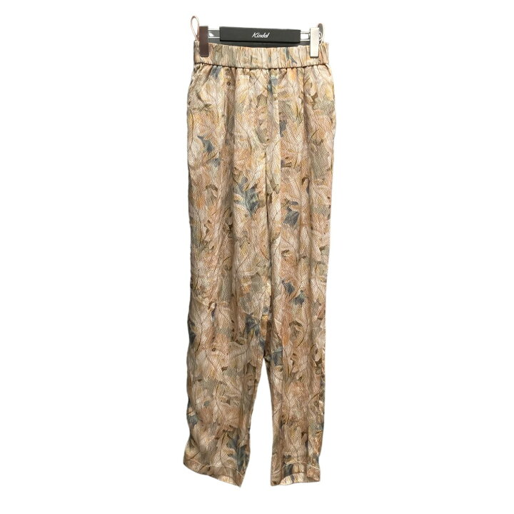 楽天市場】【中古】forte forte 総柄シルクパンツ ブラウン サイズ：0 