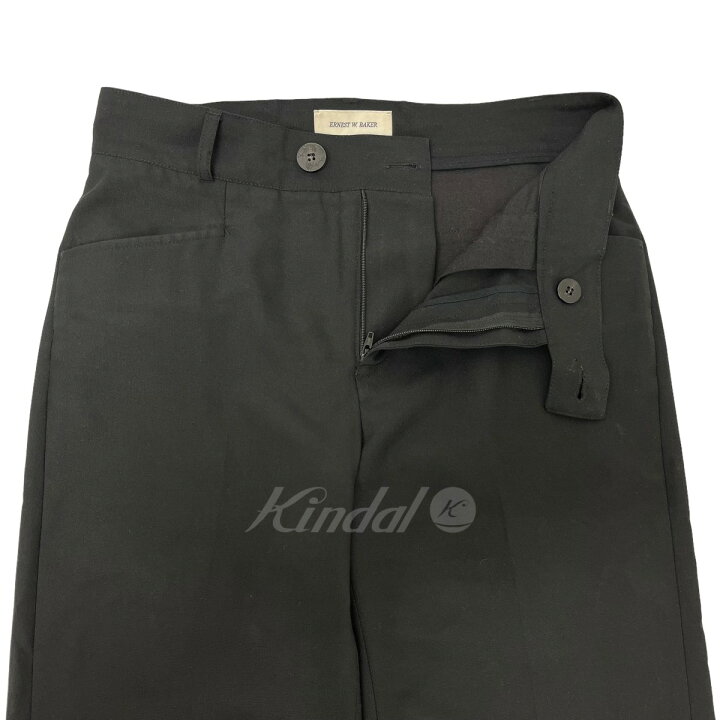 楽天市場】【中古】ERNEST W．BAKER スラックスパンツ ブラック サイズ 