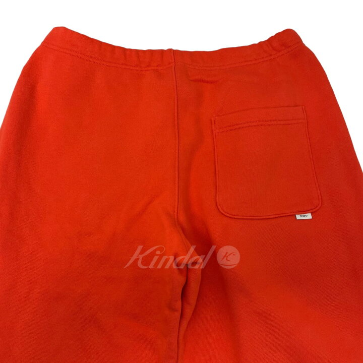 楽天市場】【中古】WTAPS × Championスウェットパンツ オレンジ サイズ 