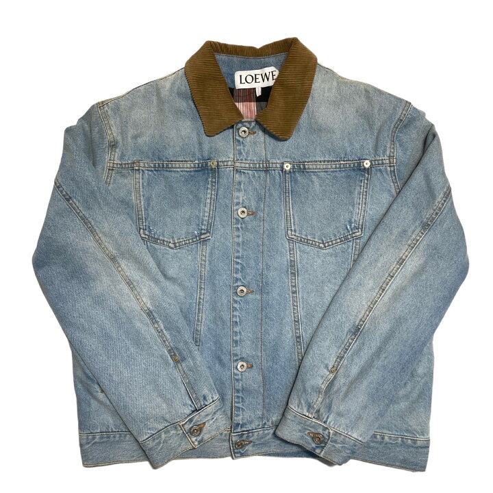 楽天市場】【中古】LOEWE22SS キルティングデニムジャケット 