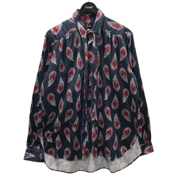 楽天市場】【中古】Needlesアスコットカラー総柄シャツ Ascot Collar  