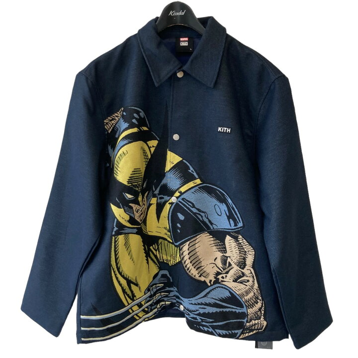 楽天市場】【中古】KITH X-Men Wolverine ネイビー サイズ：L 【070324 