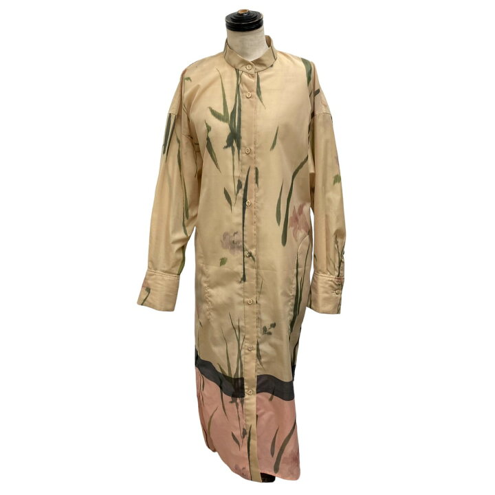 楽天市場】【中古】mame kurogouchi KASURI Jacquard Shirt One-piece 
