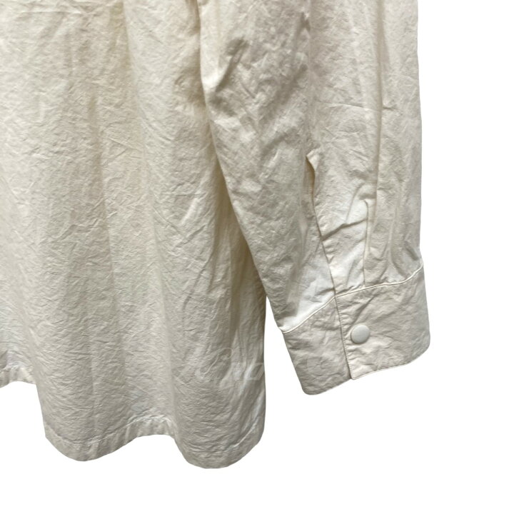 楽天市場】【中古】JIL SANDER 22AW フードシャツ アイボリー サイズ 