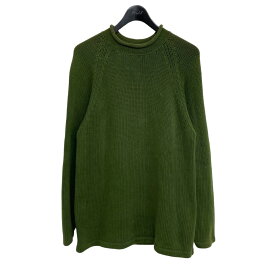 【中古】J．CREW　ロールネックニットセーター グリーン サイズ：S 【080324】（ジェイクルー）