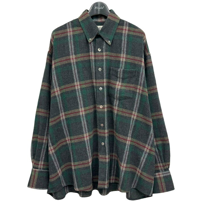 楽天市場】【中古】OUR LEGACY 2023SS チェックルーズシャツ グリーン  