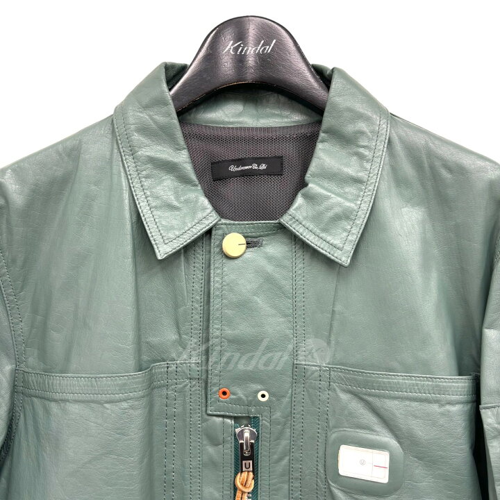 楽天市場】【中古】UNDERCOVER 2010SS レザージャケット グレー サイズ 