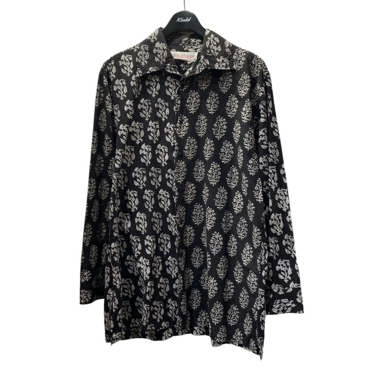 楽天市場】【中古】NICENESS LEE FLOWER BLACK 総柄シャツ NN-Y01KF22 