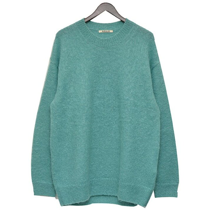 楽天市場】【中古】AURALEE BRUSHED SUPER KID MOHAIR KNIT P／O  