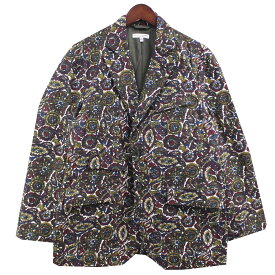 【中古】Engineered Garments　23SS Loiter Jacket Cotton Batik Olive ロイタージャケット マルチカラー サイズ：XS 【080324】（エンジニアードガーメンツ）