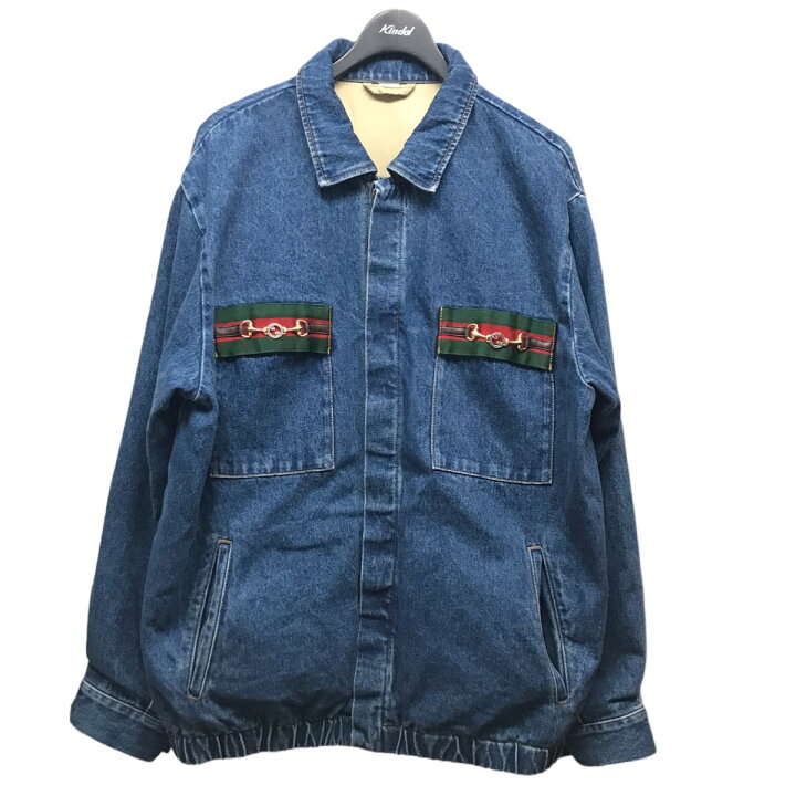 楽天市場】【中古】GUCCI ホースビットデニムジャケット インディゴ  