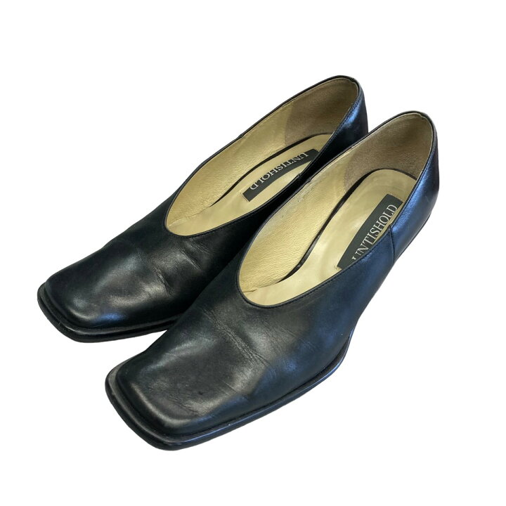 楽天市場】【中古】UNTISHOLD「Naty Leather Narrow」 スクエアトゥー 