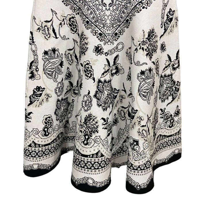 楽天市場】【中古】ETRO ショートスリーブジャガードニットワンピース 