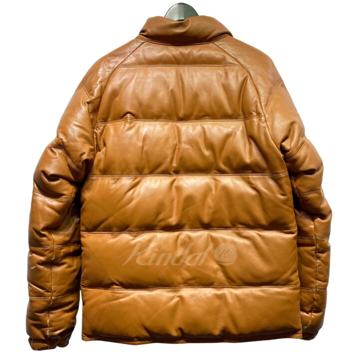 中古】<br>A BATHING APE <br>11AW LEATHER CLASSIC DOWN JACKET 