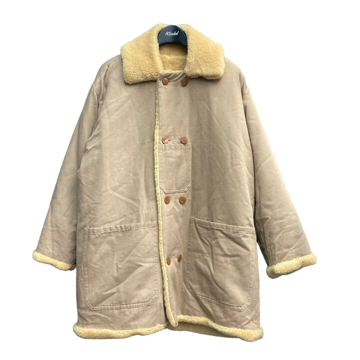 楽天市場】【中古】Dhal ノーカラーコート ブラウン サイズ：S 