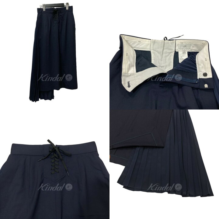 HYKE ハイク マリンスカート ネイビー 1 