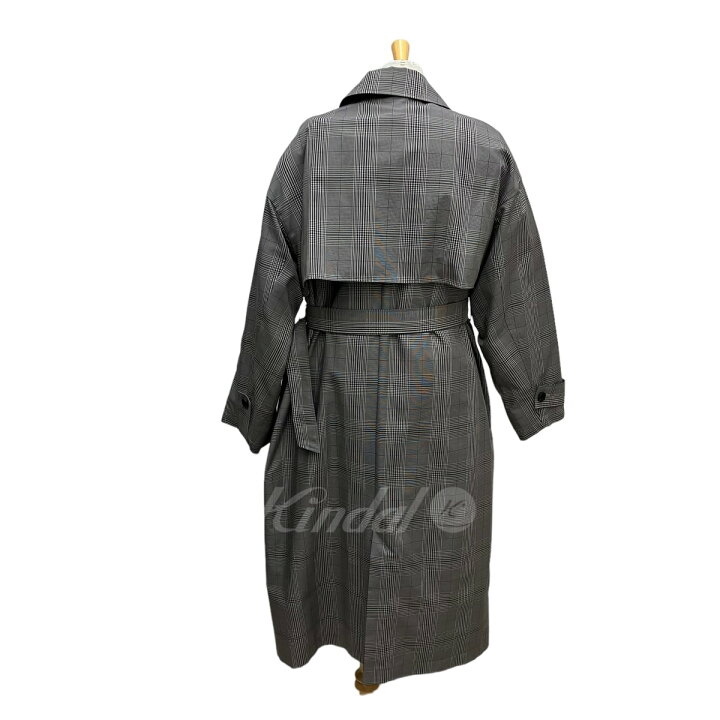 楽天市場】【中古】LAUTRE AMONTチェック柄タフタトレンチコート 3104  