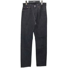 【中古】LEVI’S90s デニムパンツ 501 6501-0660 米国製 ブラック サイズ：W30 L34【価格見直し】