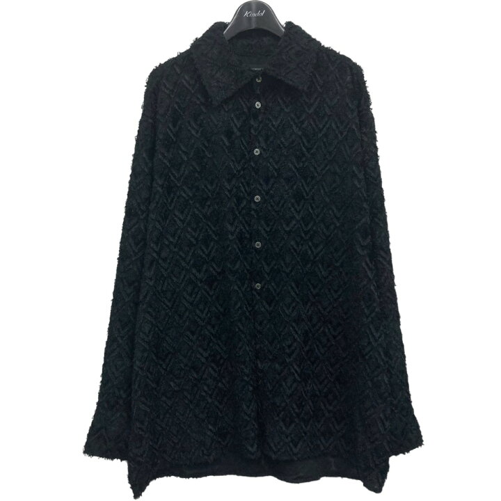 楽天市場】【中古】NOT CONVENTIONAL フリンジシャツ ブラック サイズ 