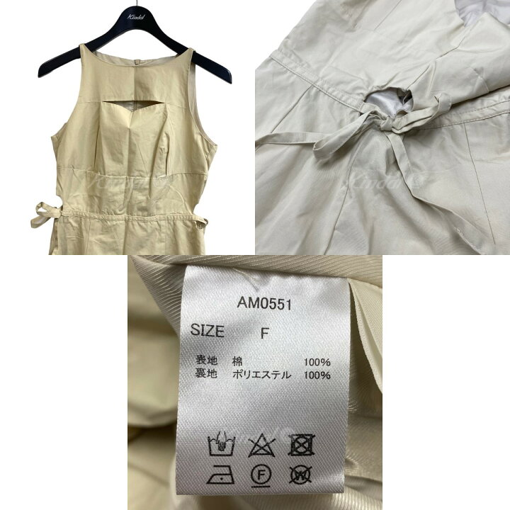 楽天市場】【中古】AND MARY メイリーリボンドレス ベージュ サイズ  