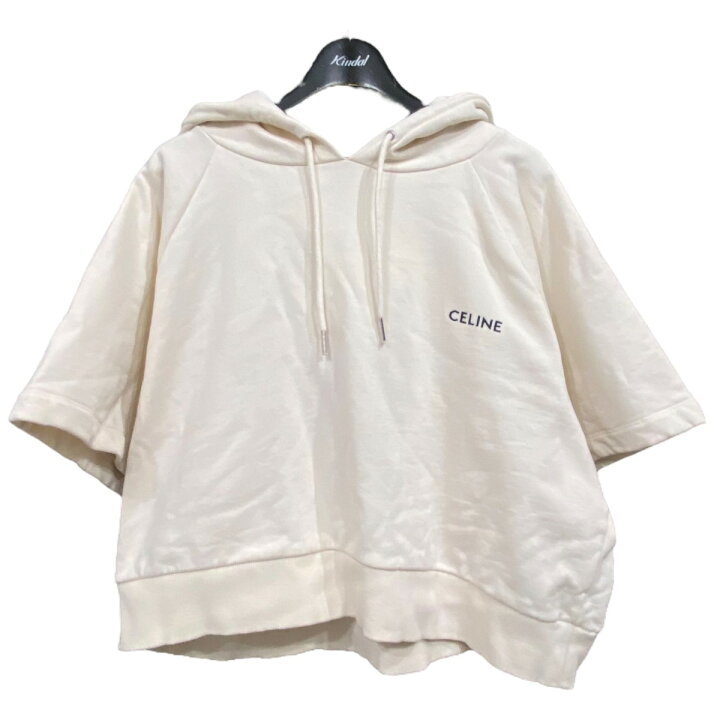 楽天市場】【中古】CELINE ｢CROPPED CELINE HOODIE IN COTTON FLEECE 