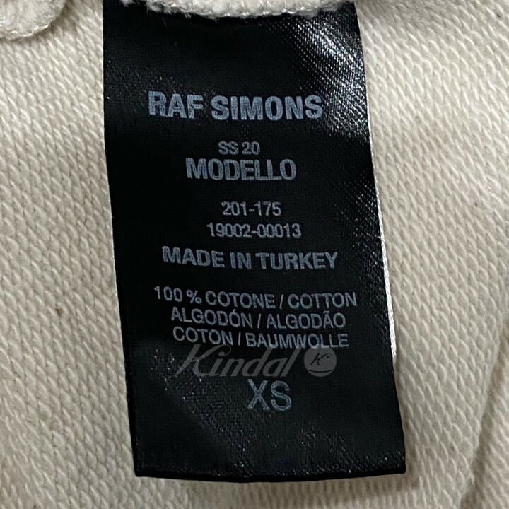 楽天市場】【中古】RAF SIMONSプルオーバーパーカー アイボリー サイズ  