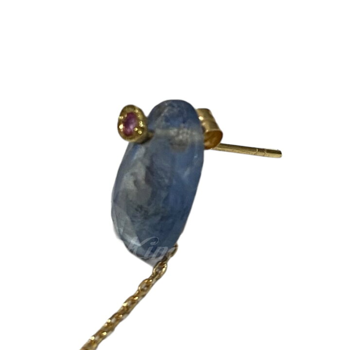 楽天市場】【中古】MONAKA 1点物 カイヤナイトルビーピアス ゴールド  