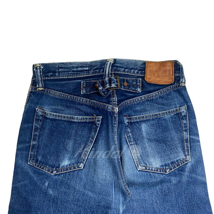 楽天市場】【中古】BONCOURA シンチバックデニムパンツ インディゴ 