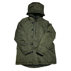 【中古】MONCLER　DIRK GIUBBOTTO ディルク ダウン コート／c20914232805 グリーン サイズ：4 【100324】（モンクレール）