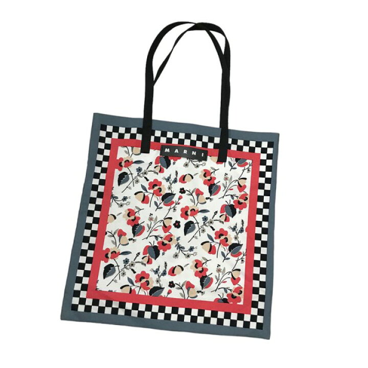 楽天市場】【中古】MARNI FLOWER CAFE バンダナ トート バッグ マルチ  