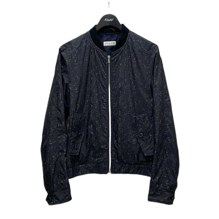 楽天市場】【中古】DRIES VAN NOTEN 総柄ナイロンブルゾン ブラック 