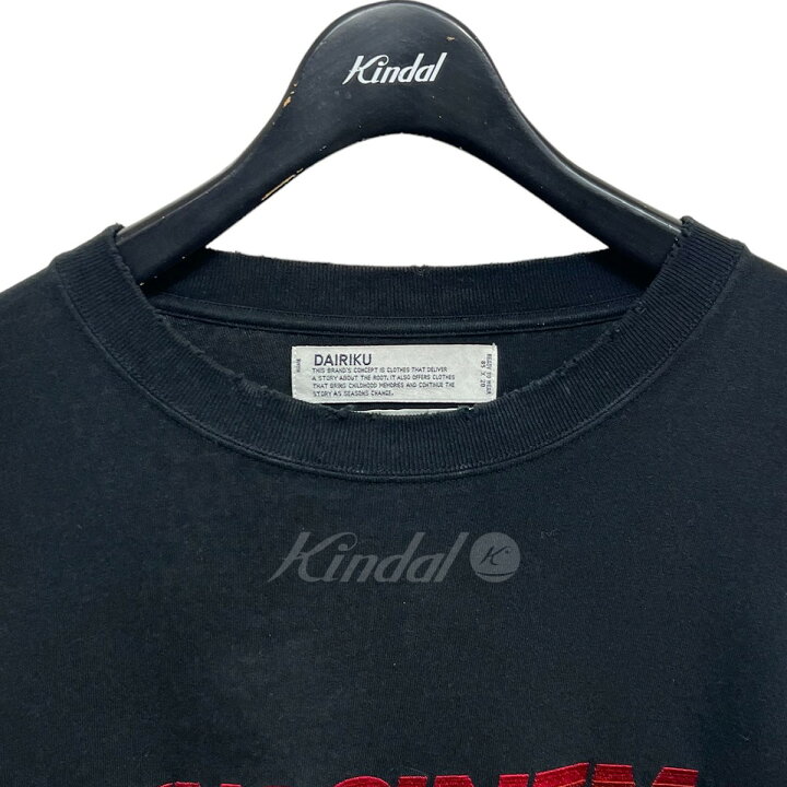 楽天市場】【中古】DAIRIKU 2023SS NEW CINEMA Tee 刺繍ロングスリーブ 