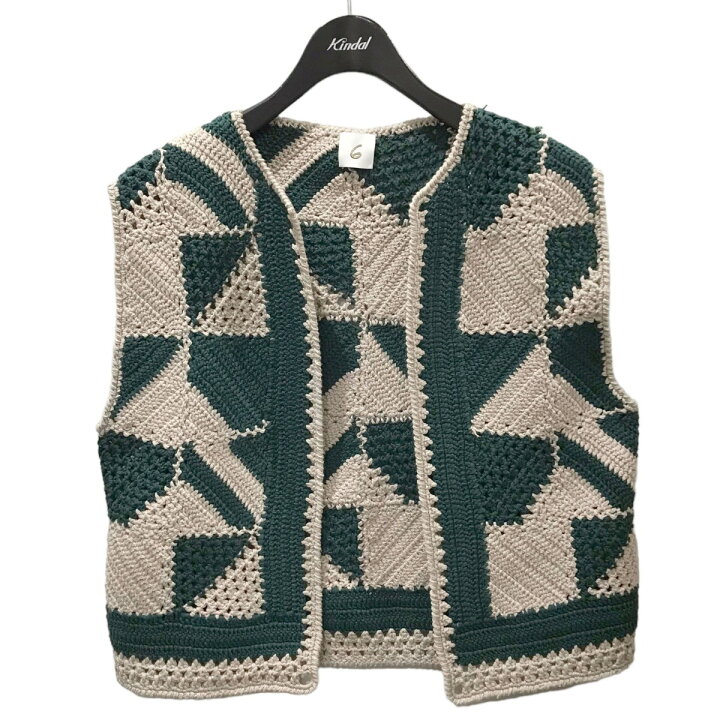 楽天市場】【中古】6(ROKU) BEAUTY＆YOUTH UNITED ARROWS クロシェ編み 