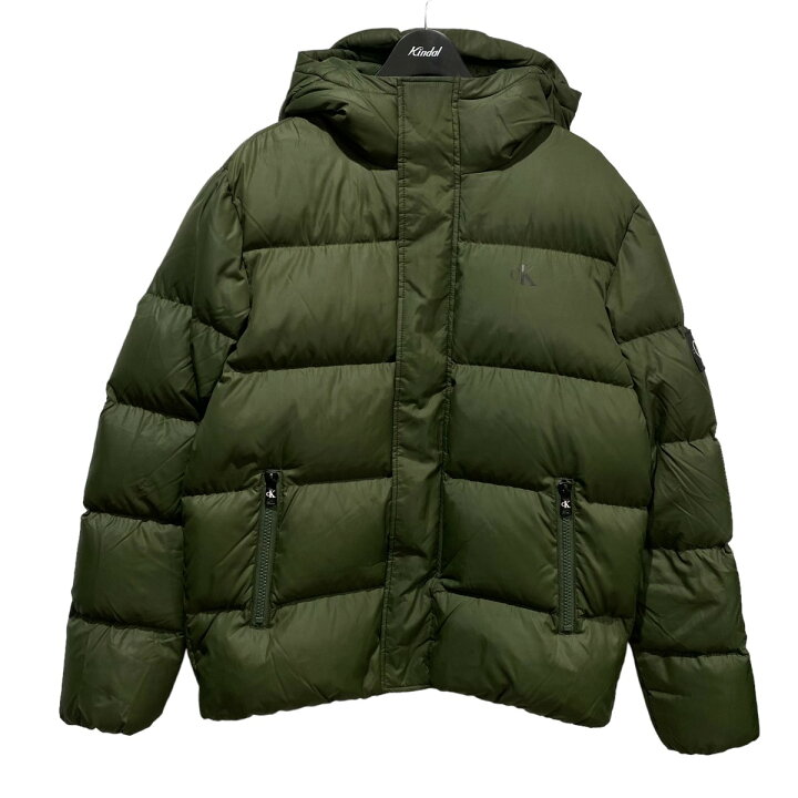 楽天市場】【中古】CALVIN KLEIN J323063 ダウンジャケット カーキ 