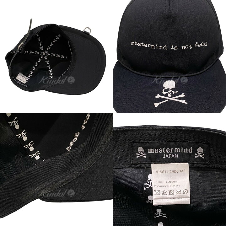 楽天市場】【中古】mastermind japan NOT DEAD BB CAP スローガン 