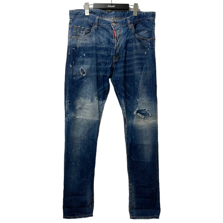楽天市場】【中古】DSQUARED2 Skater Jeans ダメージ加工デニムパンツ 