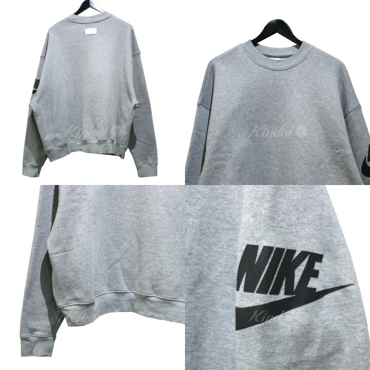 楽天市場】【中古】FEAR OF GOD × NIKE NRG TI CREW SWEAT 袖ロゴ  