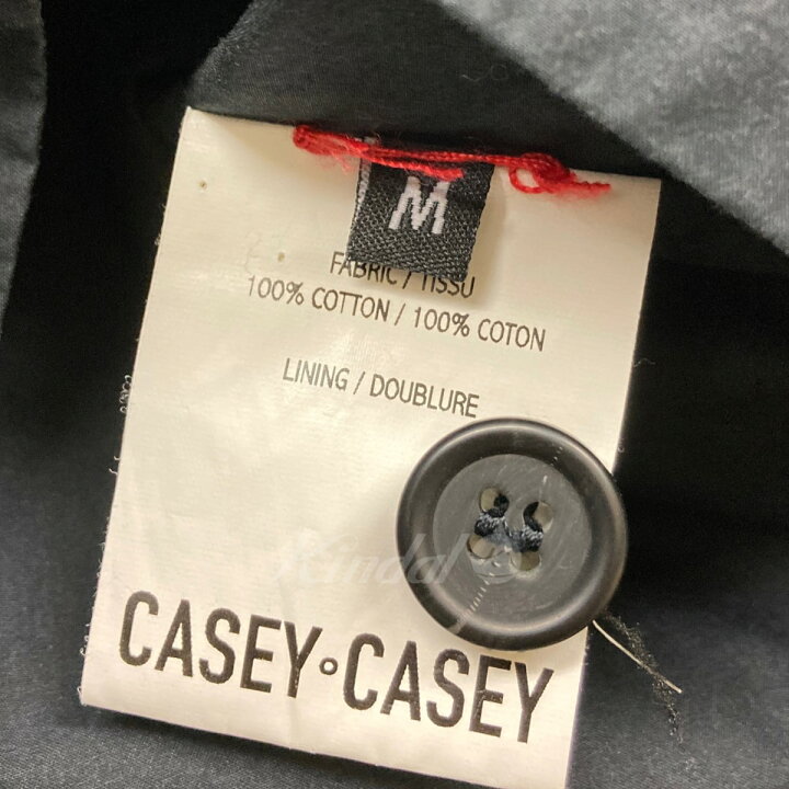 楽天市場】【中古】CASEY CASEY ダブルフェイスコットンシャツ 