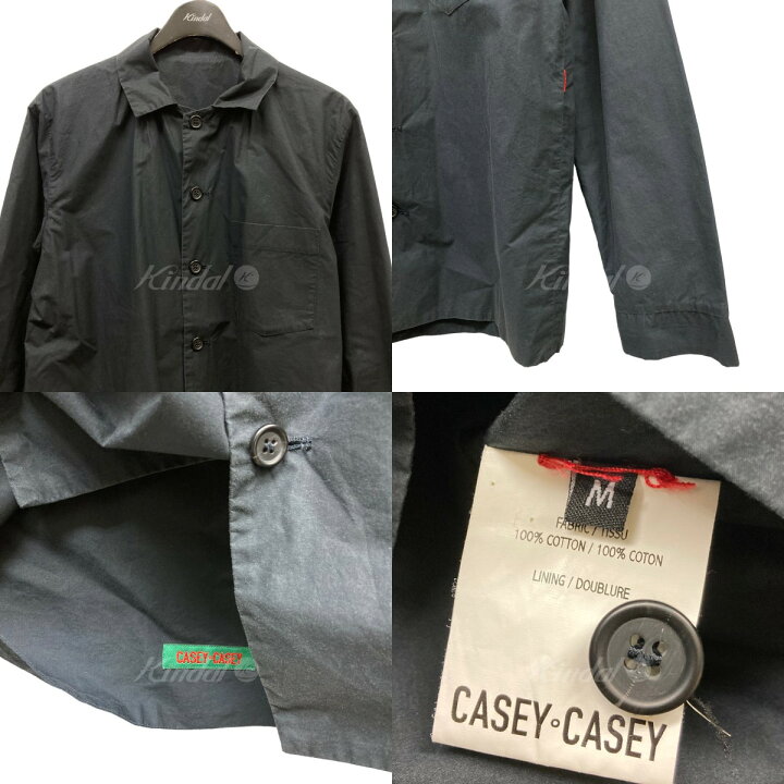 楽天市場】【中古】CASEY CASEY ダブルフェイスコットンシャツ 