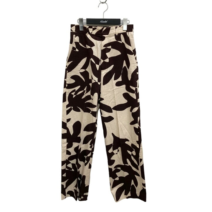 楽天市場】【中古】6(ROKU) BEAUTY＆YOUTH LEAF PRINT PANTS パンツ  