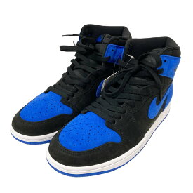 【中古】NIKE　AIR JORDAN 1 RETRO HIGH OG スニーカー DZ5485 042 ブラック×ブルー サイズ：27．5cm 【120324】（ナイキ）